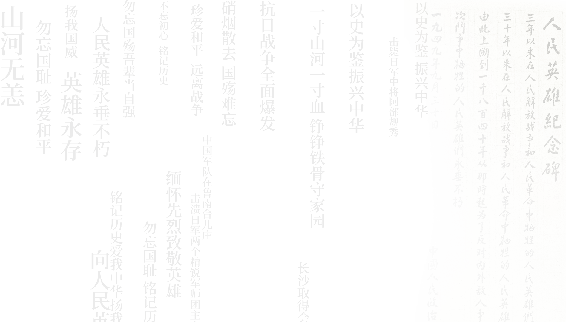 头部背景字